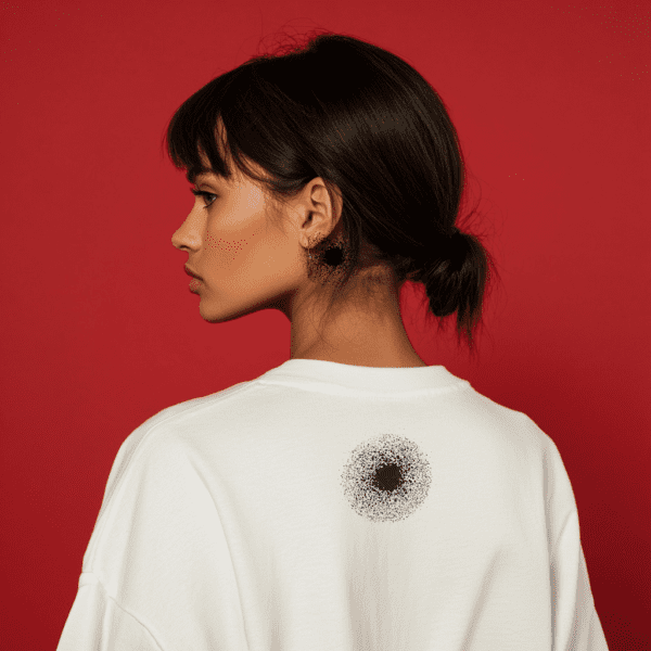 Womans Logo White T-shirt - Image 3