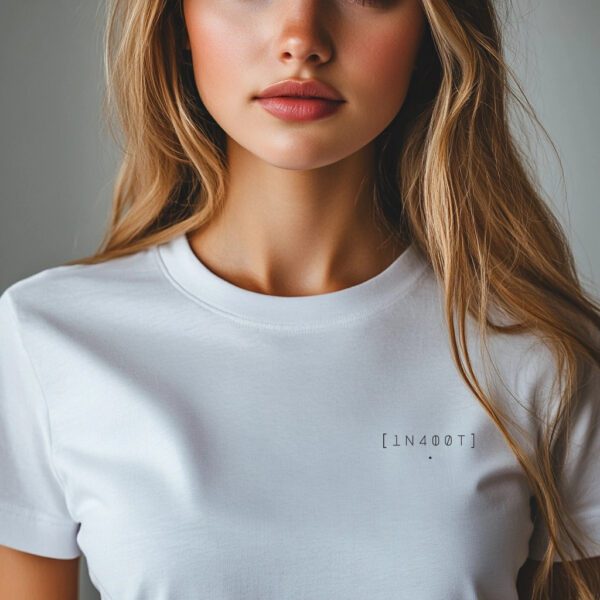 Womans Logo White T-shirt - Image 2