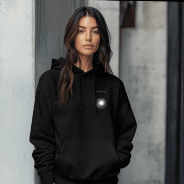 Unisex organic side pocket hoodie